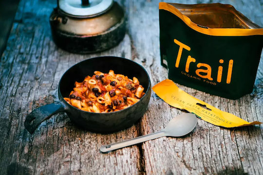Trail Vegan Nudeln Ratatouille Fertiges Essen mit Nudeln Gemüse 594kcal 125gr