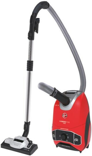 Hoover HE710HM 011 Vacuum Cleaner 850W Bagged 6lt Red