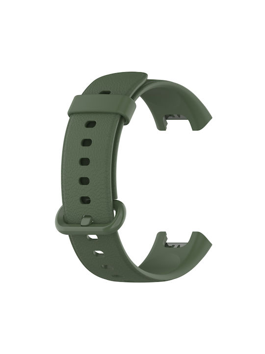 Litchi Texture Strap Dark Green (Mi Watch Lite) Litchi Texture Strap Dark Green (Mi Watch Lite)