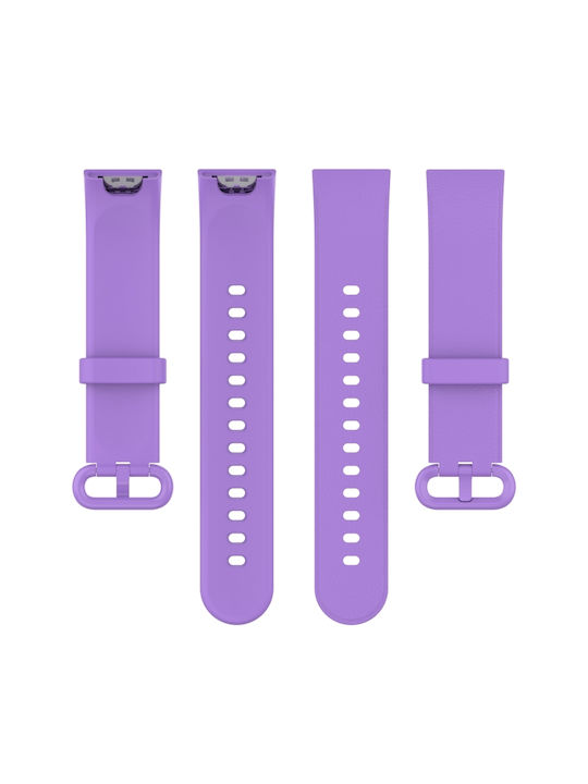 Litchi Texture Λουράκι Δερματίνης Μωβ (Mi Watch Lite)