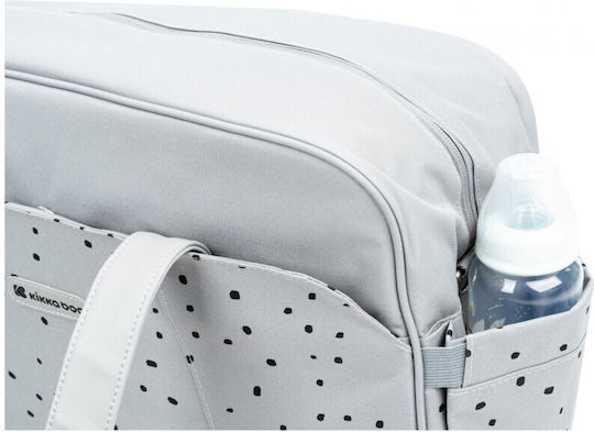 Kikka Boo Shoulder/Hand Diaper Bag Chelsea Dots Grey 43x16x28cm.
