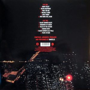 Vangelis Blade Runner LP