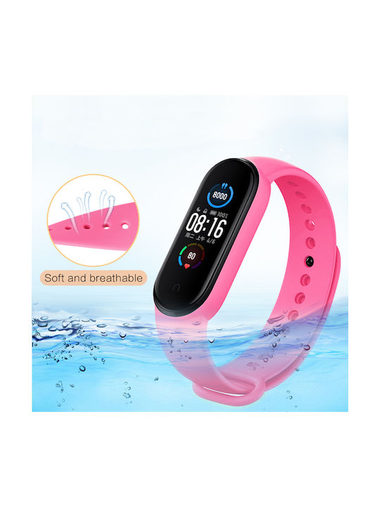 Sonique Color Strap Silicone with Pin Gray (Mi Smart Band 5/Mi Smart Band 6)