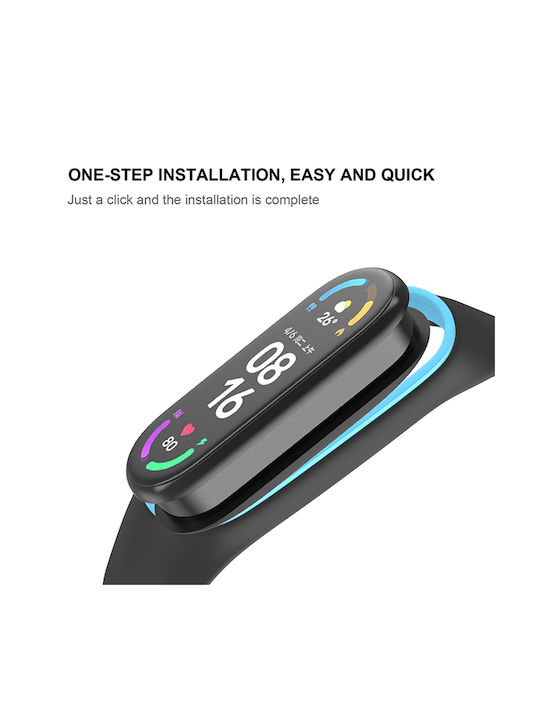 Sonique Sport Strap Silicone with Pin Orange / Grey (Mi Smart Band 5/Mi Smart Band 6)
