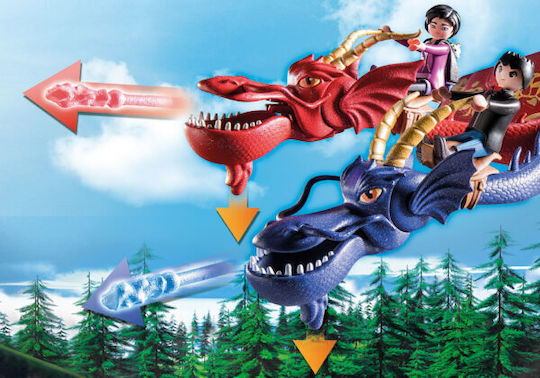 Playmobil Дракони The Nine Realms - У Wu & Wei с Jun за 4-10 години