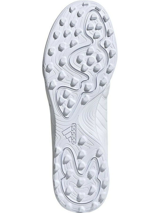 Adidas Copa 19.3 TF Χαμηλά Ποδοσφαιρικά Παπούτσια με Σχάρα Cloud White / Solar Lime