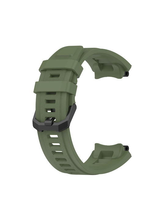Tech-Protect Iconband Curea Silicon Verde armată (Amazfit T-Rex 2) 4651106