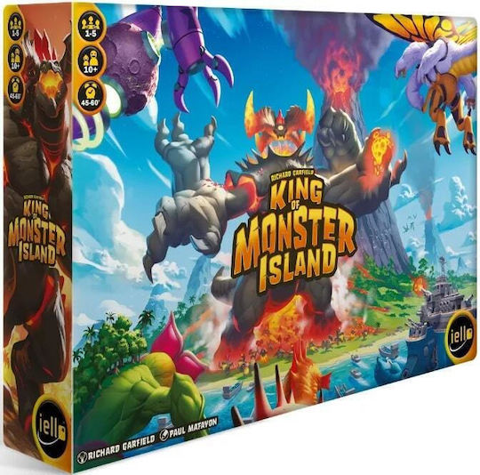 Board Game King of Monster Island for 1-5 Players 10+ Years Old (EN) Iello
