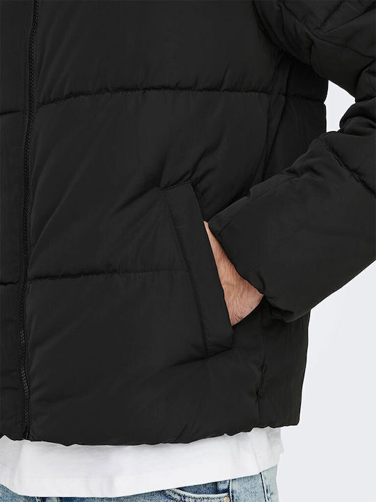 Winter Jacket Puffer Black