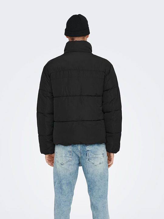 Winter Jacket Puffer Black