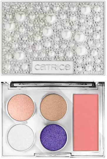 Catrice Cosmetics Pearl Graze Παλέτα Μακιγιάζ για Πρόσωπο & Μάτια 01 Joyful Shimmer Dream 18.5gr