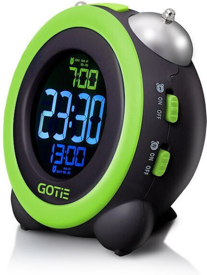 Gotie Gotie Tabletop Digital Clock with Alarm GBE-300Z