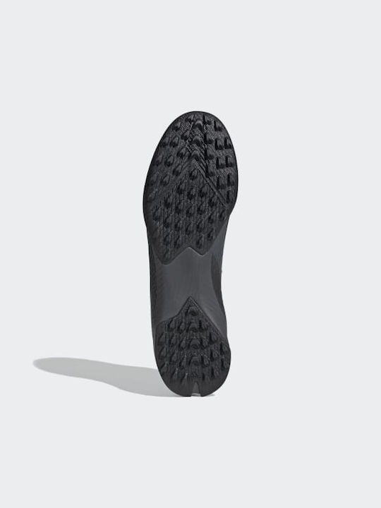 Adidas X Ghosted.3 TF Χαμηλά Ποδοσφαιρικά Παπούτσια με Σχάρα Core Black / Grey Six