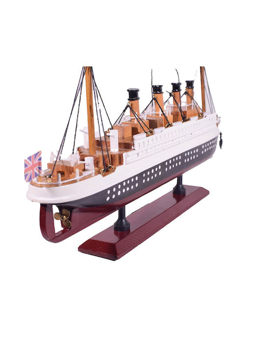 SP Souliotis Decorative Wooden Ship Titanic 55x7x23cm