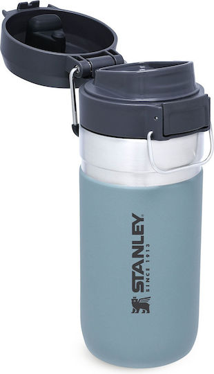 Stanley Go Quick Flip Bottle Thermos Stainless Steel BPA Free 470ml Shale with Mouthpiece
