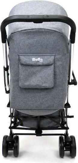 Asalvo Moma Plus Baby Stroller Suitable from 6+ Months Gray 8.8kg