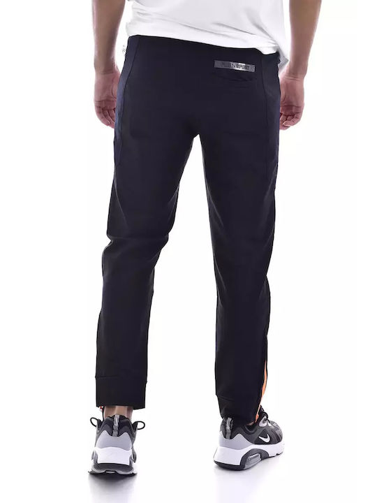 Plein Sport Pantaloni de trening cu elastic Negru