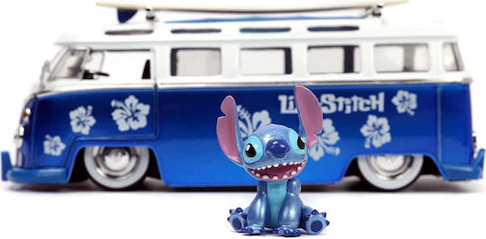 Jada Toys Lilo și Stitch Stitch Stitch Van Cu Figură Vehicul Replică Lungime 3.5cm În Scară 1:24