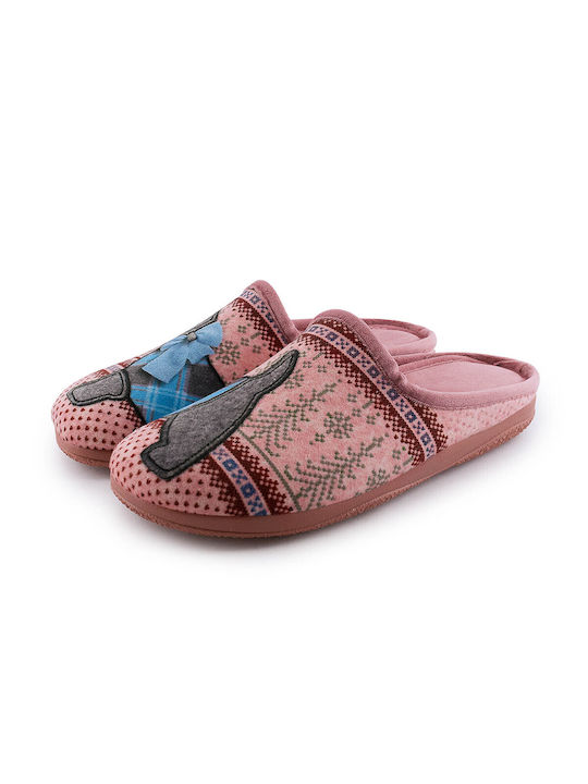 Adam's Shoes Women's Slipper In Pink Colour