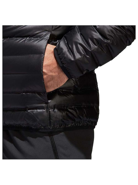 Varilite Winter Jacket Puffer Windproof Black Velvet-Black Metal