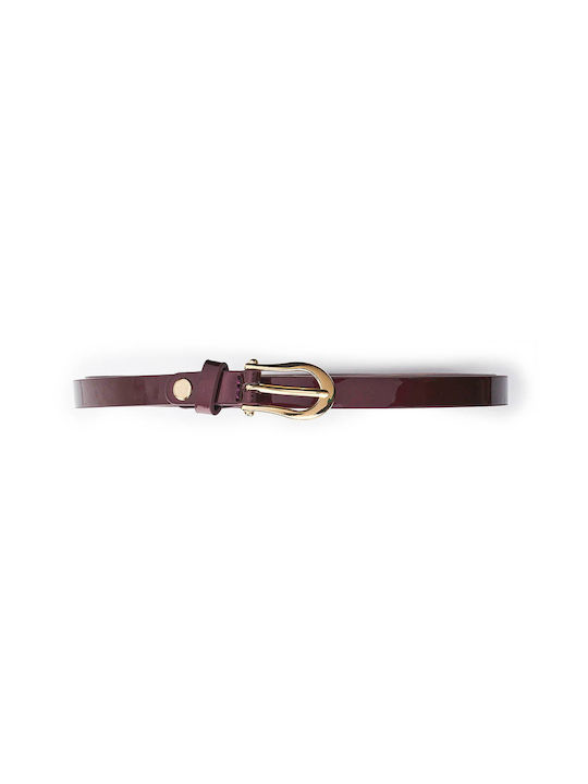 Verde Women's Belt Burgundy