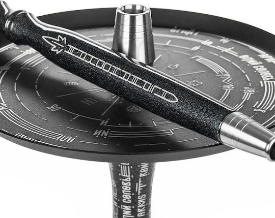 Hookah Ναργιλές X “Stratos” Μονός Μαύρος 50cm