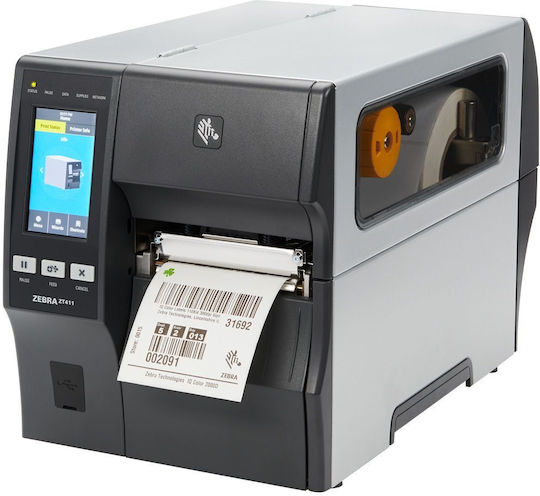 Zebra ZT411 Label Printer Thermal Transfer USB, Serial, Bluetooth, Ethernet 300 dpi