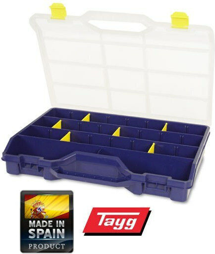 Tayg 47-26 Tool Compartment Organiser 21 Slot Adjustable Blue 46x35x8.1cm