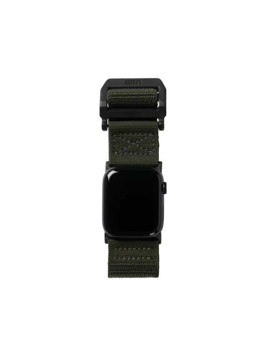 UAG Active Каишка Текстил Зелен (Apple Watch Ultra (49 мм)) 194004117245