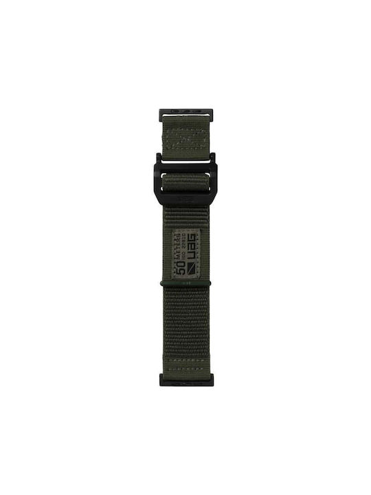 UAG Active Каишка Текстил Зелен (Apple Watch Ultra (49 мм)) 194004117245