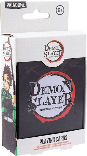 Paladone Demon Slayer Συλλεκτική Τράπουλα Χάρτινη για Poker σε Μεταλλικό Κουτί