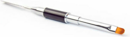 N&M Nails Acryl Gel Double Nail Brush