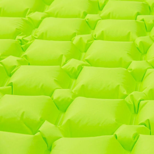 Spokey Single Camping Sleeping Mat 190x60cm Thickness 6cm in Green color
