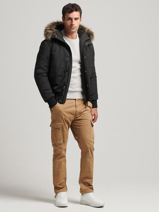 EVEREST Winter Jacket Bomber Black