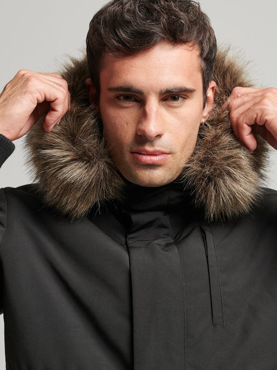 EVEREST Winter Jacket Bomber Black