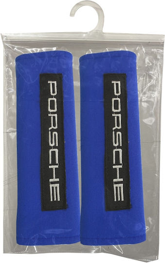 Race Axion Autositzgurt-Pads Porsche Blau 2Stück