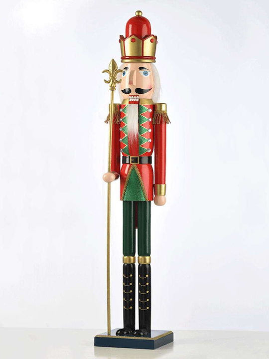 Aca Wooden Christmas Nutcracker 60cm Green