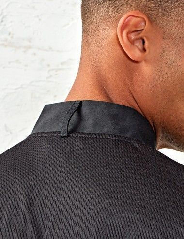Premier Coat Chef 100% Cotton made Unisex Black with Long Sleeve