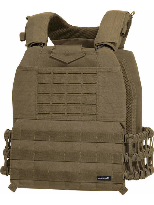 Pentagon Tactical Vest Milon Brown Coyote Tactical Vest