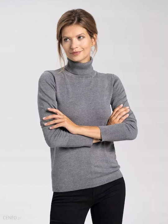 Volcano S‑JULI Women's Thin Turtleneck sweater - Grey
