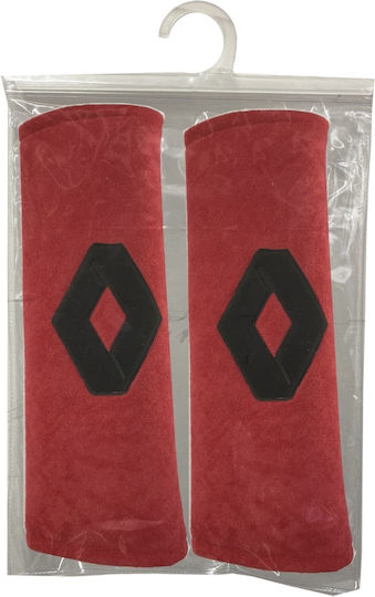 Race Axion Autositzgurt-Pads Renault 21x7.5cm Rot 2Stück