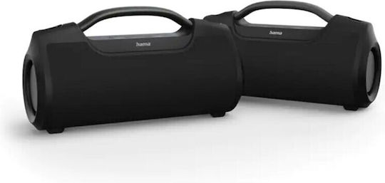 HAMA Soundbarrel Bluetooth Speaker 60W with Battery Life up to 12 hours Black