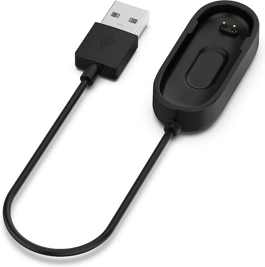 Καλώδιο Φόρτισης 15cm Φορτιστής για Mi Smart Band 4 Μαύρος