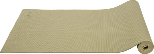 AMILA Στρώμα Γυμναστικής Yoga Πράσινο (173x61x0.6cm)