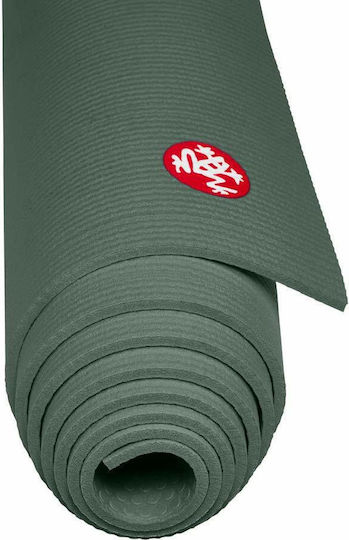 Manduka PRO Στρώμα Γυμναστικής Yoga Πράσινο (180x66x0.6cm)