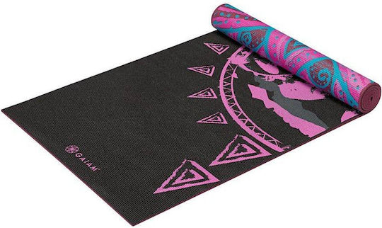 Gaiam Be Free Exercise Mat Black (173x61x0.6cm)