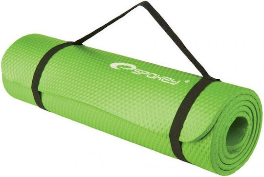 Spokey Softmat Fitness Στρώμα Γυμναστικής Pilates Πράσινο (180x60x1cm)