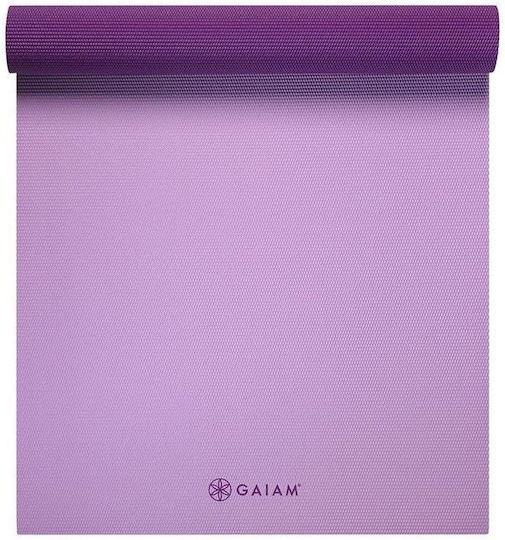 Gaiam Plum Jam Exercise Mat Purple (173x61x0.6cm)