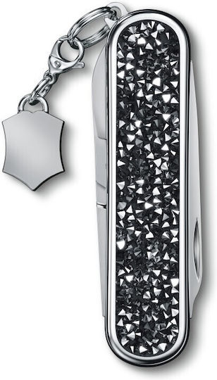 Victorinox Classic SD Swiss Army Knife Keychain Black