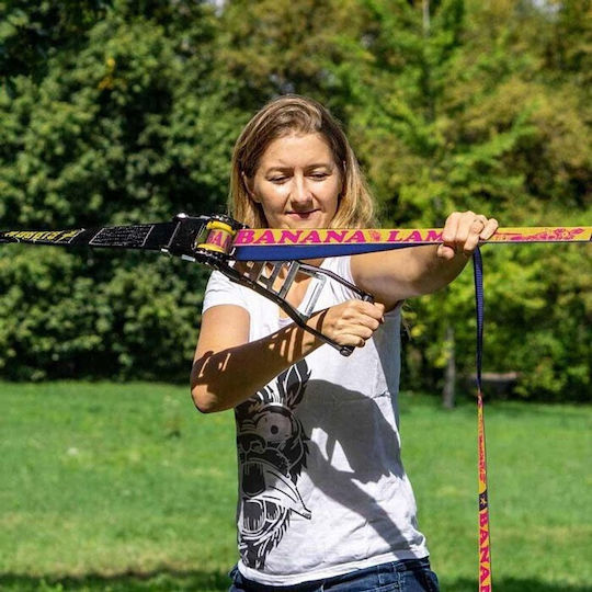 Gibbon Slacklines Ιμάντας Ισορροπίας Κίτρινος